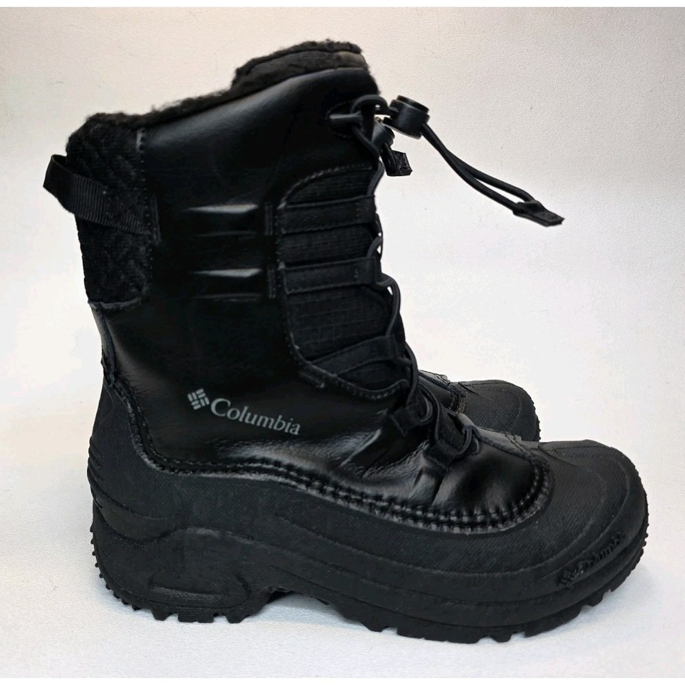 Columbia Youth Size 6 Bugaboot Celsius Waterproof Boots Unisex Black